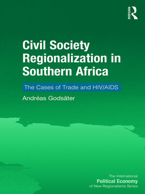 cover image of Civil Society Regionalization in Southern Africa